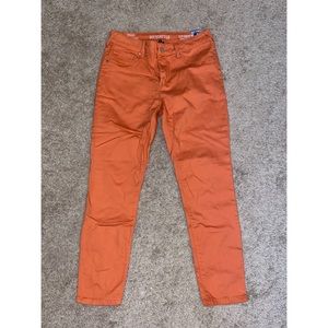 Orange jeggings